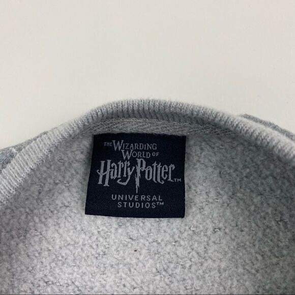 Harry Potter Gryffindor Universal Studios Grey Crewneck Sweatshirt Extra Small - Picture 6 of 6
